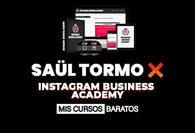 Instagram Business Academy de Saul Tormo