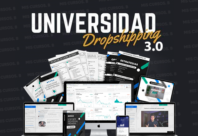 Universidad Dropshipping 3.0 de Adrián Sáenz