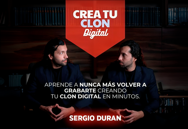 Crea Tu Clon Digital de Sergio Duran